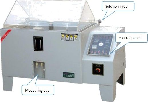 cámaras de la prueba de la cámara/del ambiente de la prueba ambiental del ASNO del espray de sal de 350L LCD